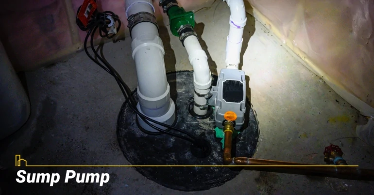 Sump Pump, ensure your sump pump works properly