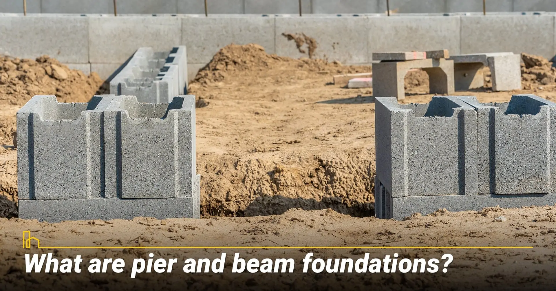 What are pier and beam foundations? foundations of your home