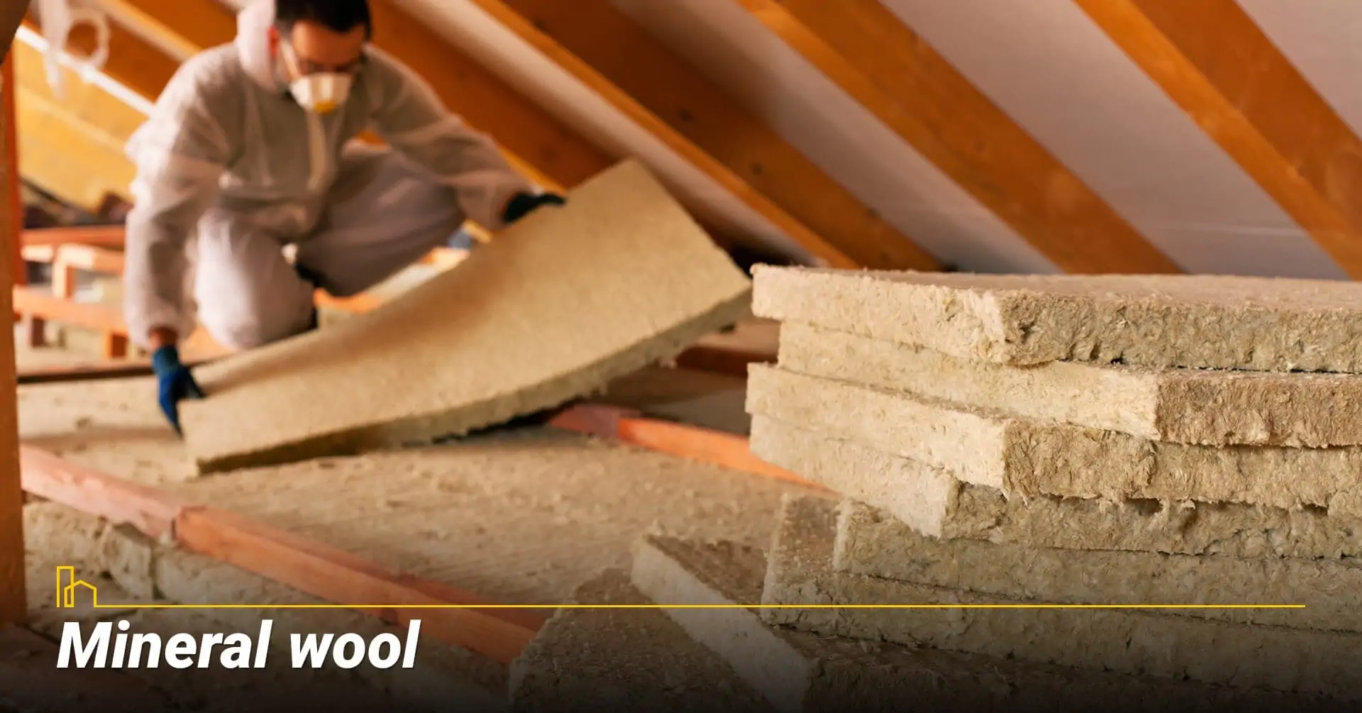 Mineral wool, use mineral wool as insulation