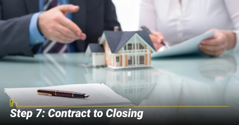 Step 7: Contract to Closing