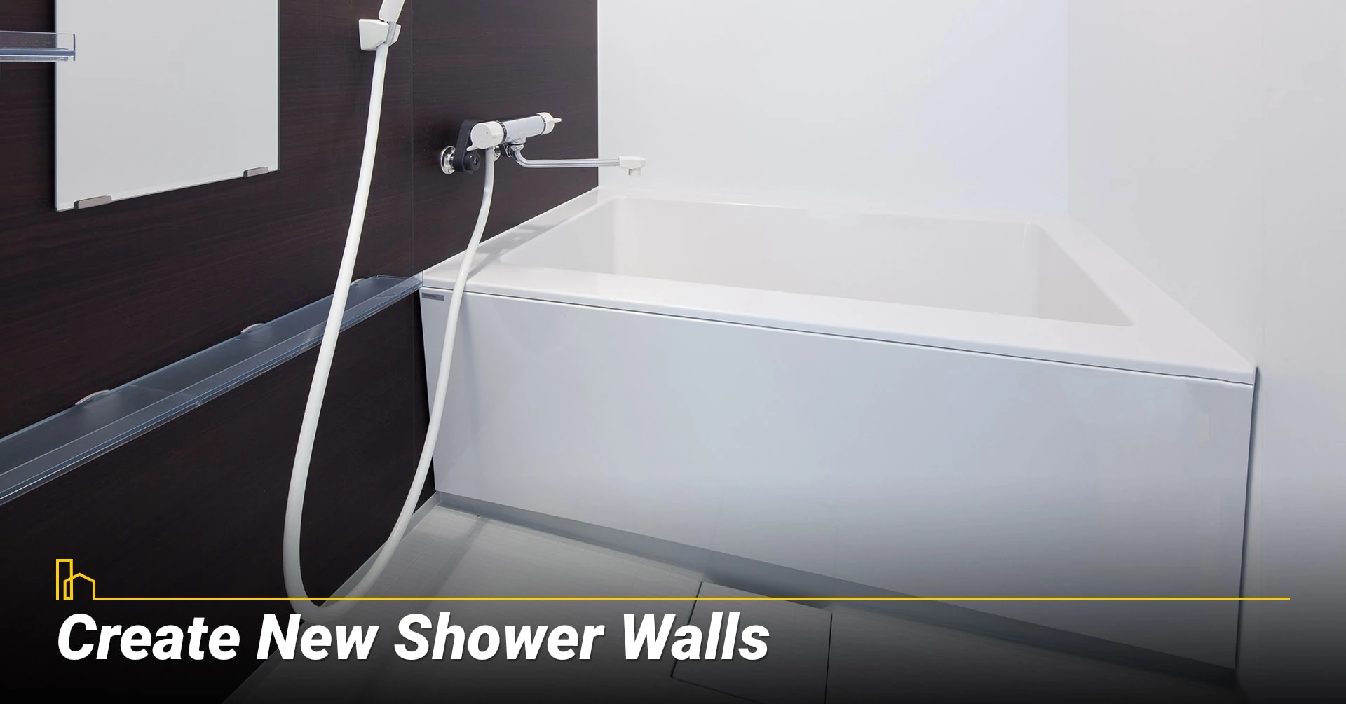 Create New Shower Walls, upgrade your bathroom
