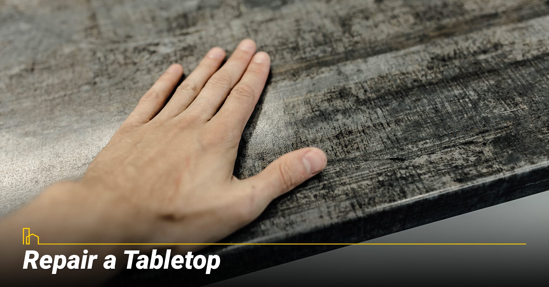 Repair a Tabletop, fix your table