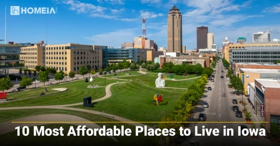 10 Most Affordable Places to Live in Iowa