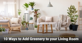 10 Ways to Add Greenery to your Living Room