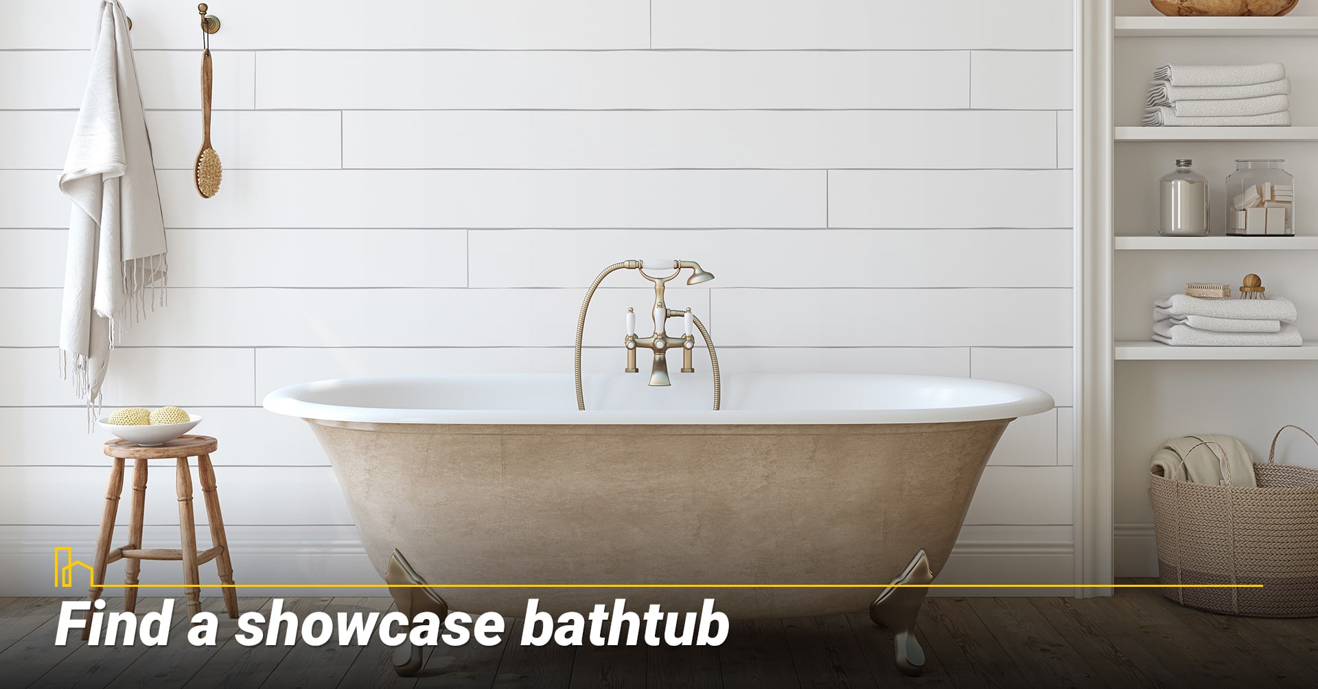 Find a showcase bathtub