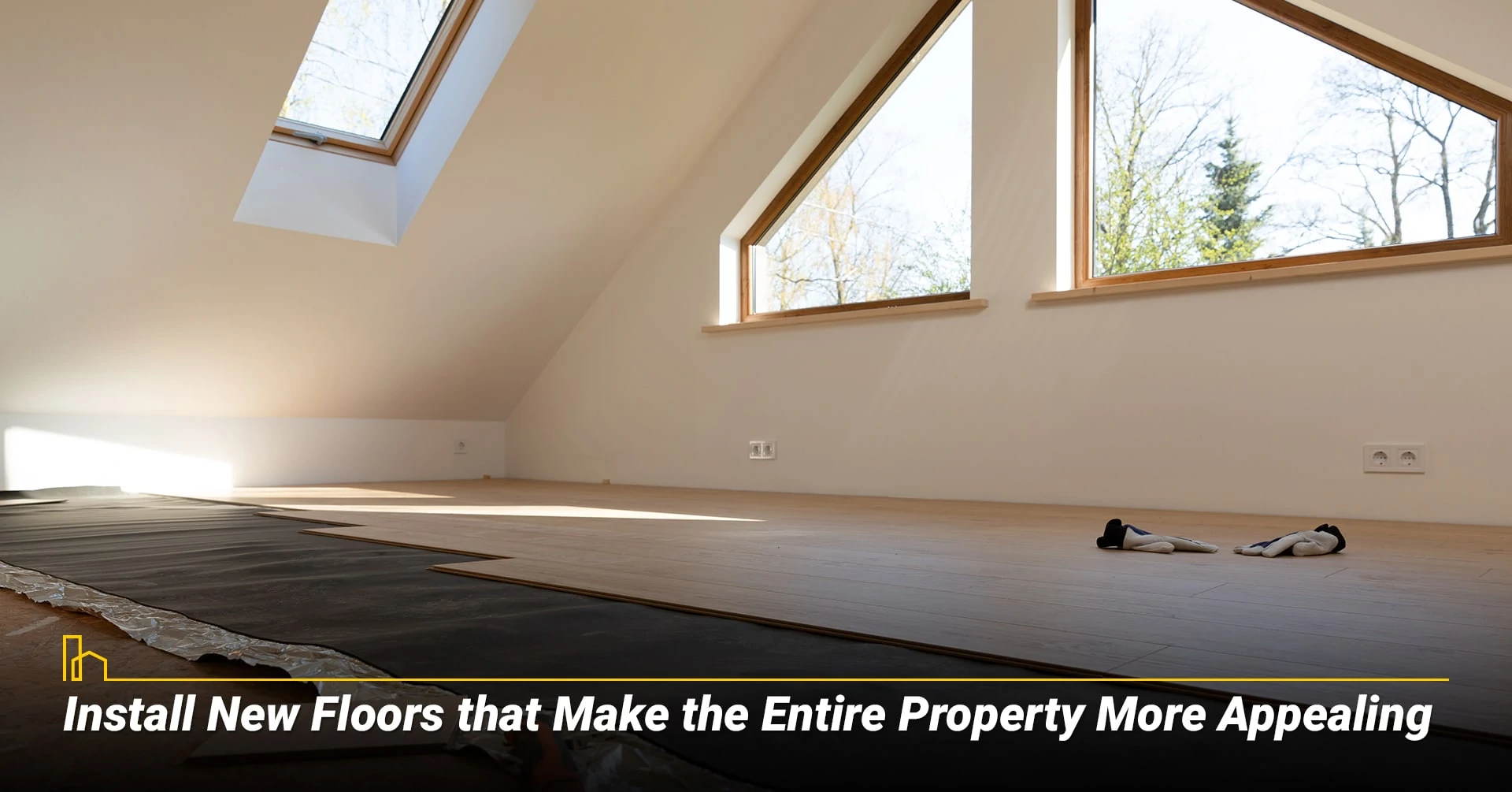 Install New Floors that Make the Entire Property More Appealing, upgrade your floor