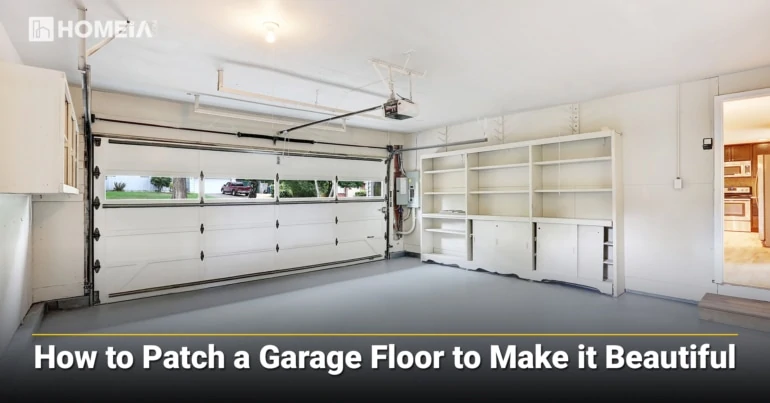How to Patch a Garage Floor to Make it Beautiful