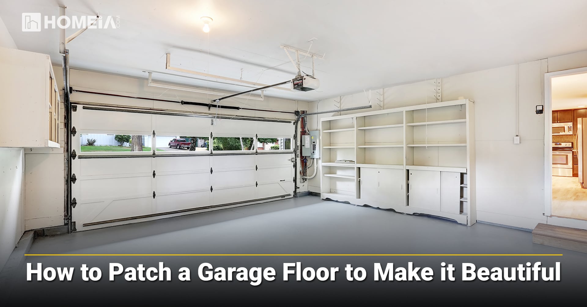 How to Patch a Garage Floor to Make it Beautiful