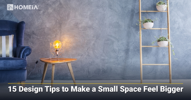 15 Design Tips to Make a Small Space Feel Bigger