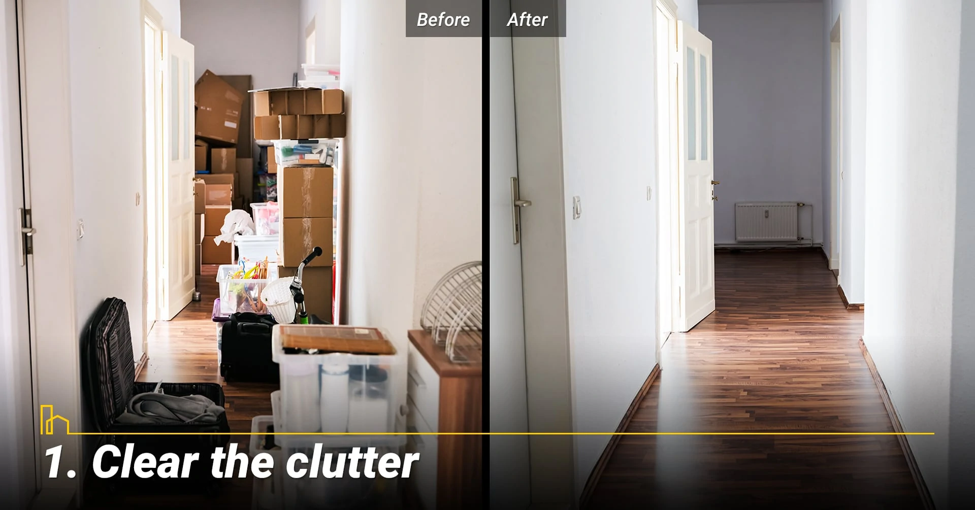 Clear the clutter