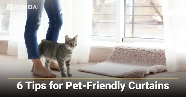 6 Tips for Pet-Friendly Curtains