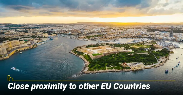 Close proximity to other EU Countries