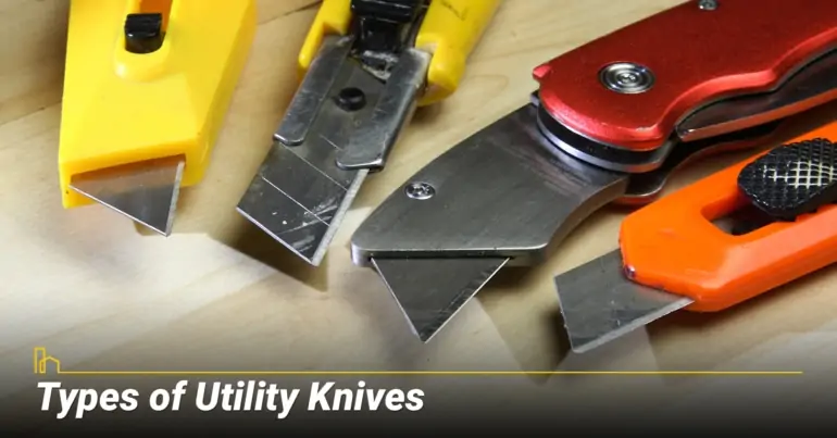 Types of Utility Knives