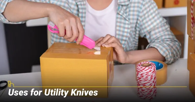 Uses for Utility Knives