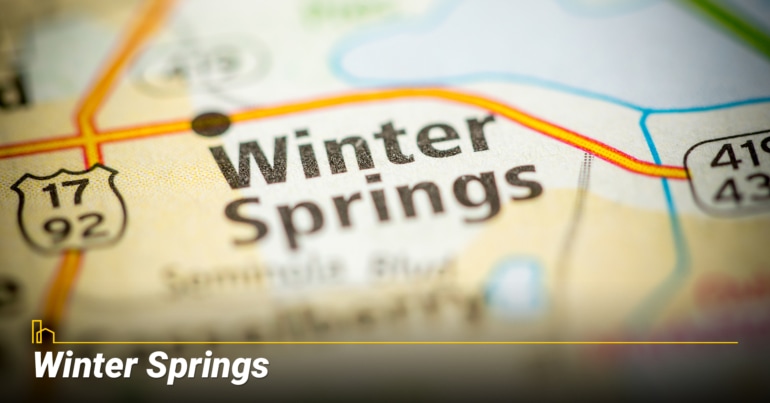 Winter Springs, Florida Winter Springs