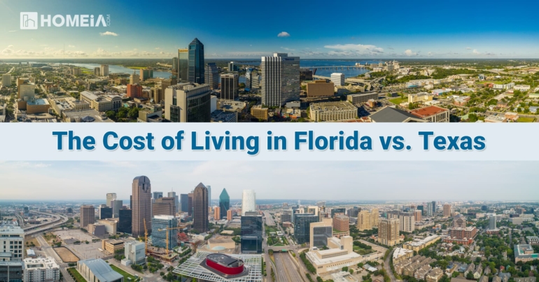 The Cost of Living in Florida vs. Texas