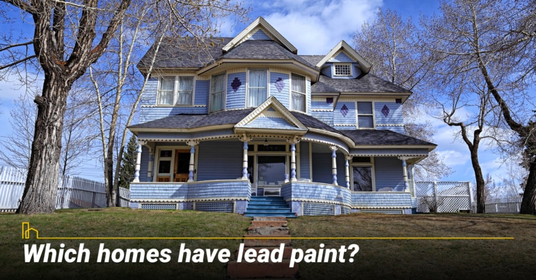 Where might lead paint be found?