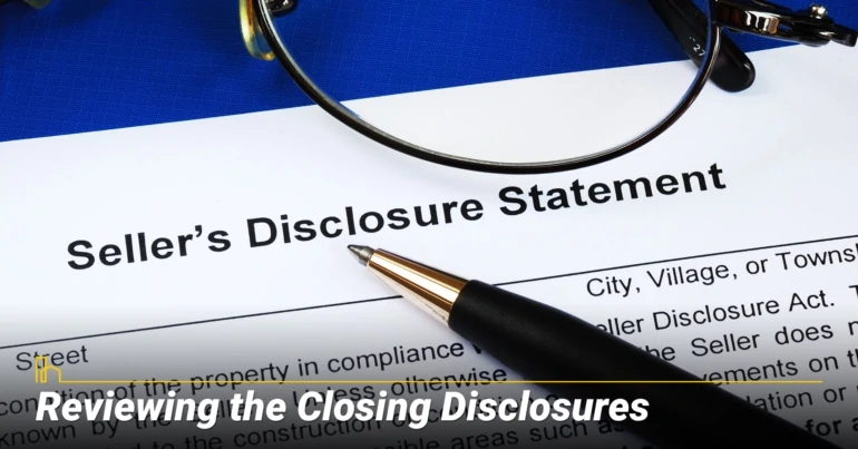 Reviewing the Closing Disclosures