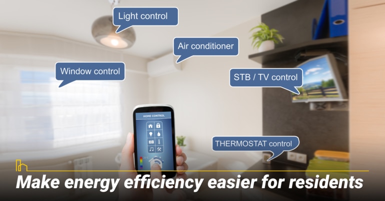 Make energy efficiency easier for residents