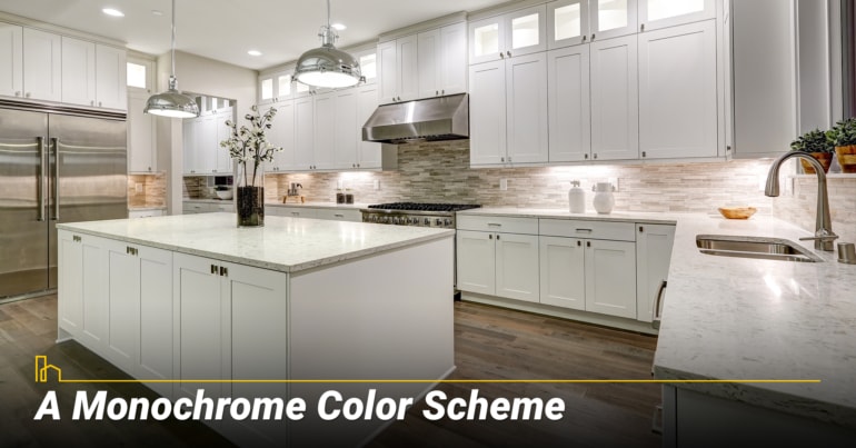 A Monochrome Color Scheme A Monochrome Color Scheme