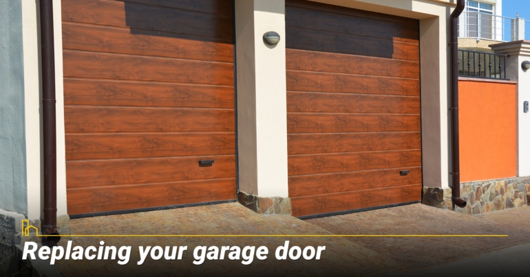 Replacing your garage door