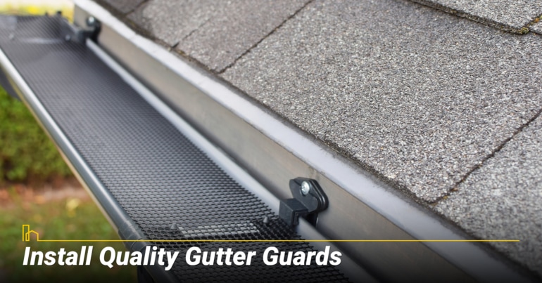 Install Quality Gutter Guards