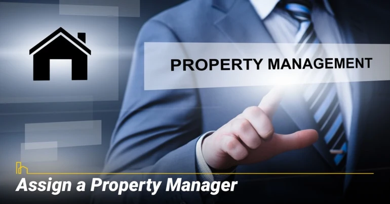 Assign a Property Manager