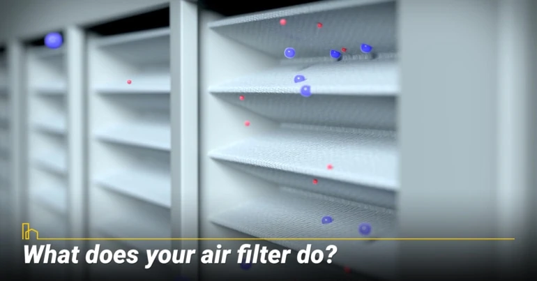 What does your air filter do?