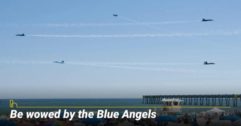 Be wowed by the Blue Angels
