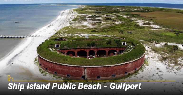 Ship Island Public Beach - Gulfport