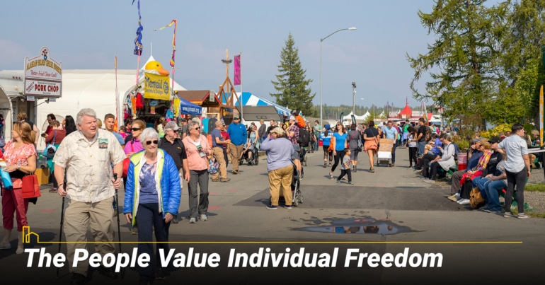 The People Value Individual Freedom