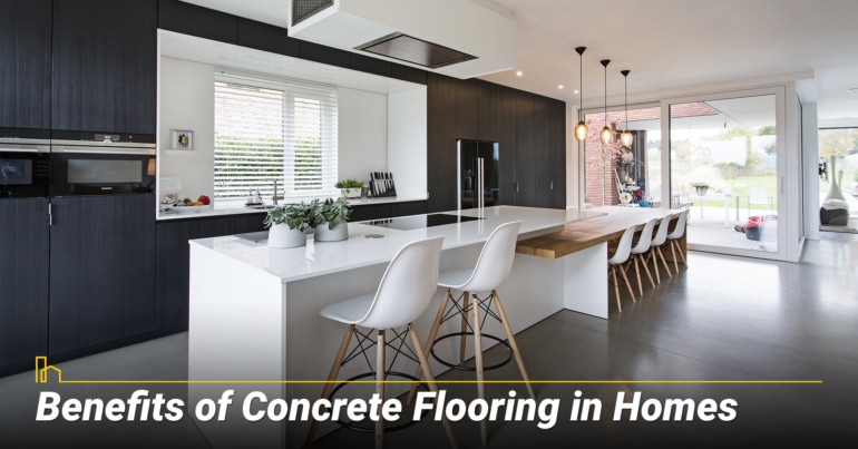 Benefits of Concrete Flooring in Homes