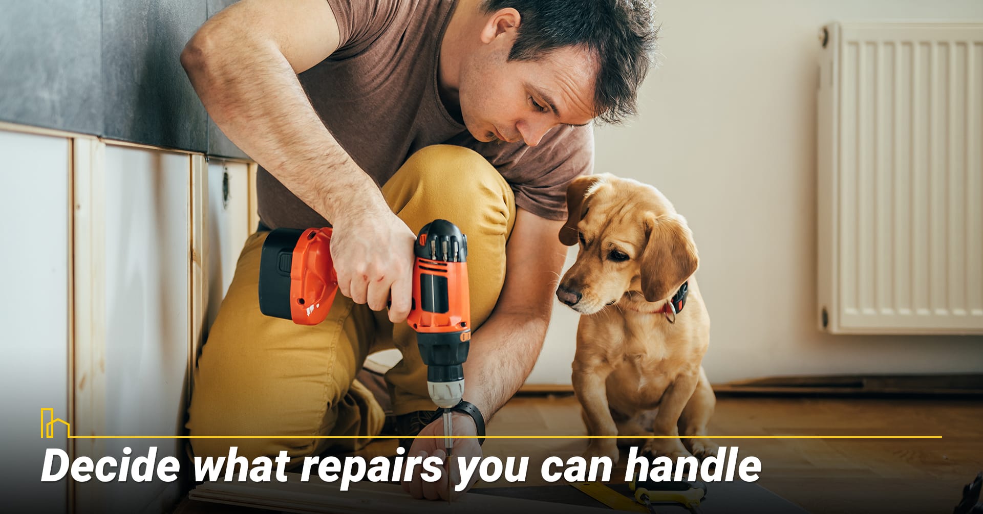Decide what repairs you can handle.