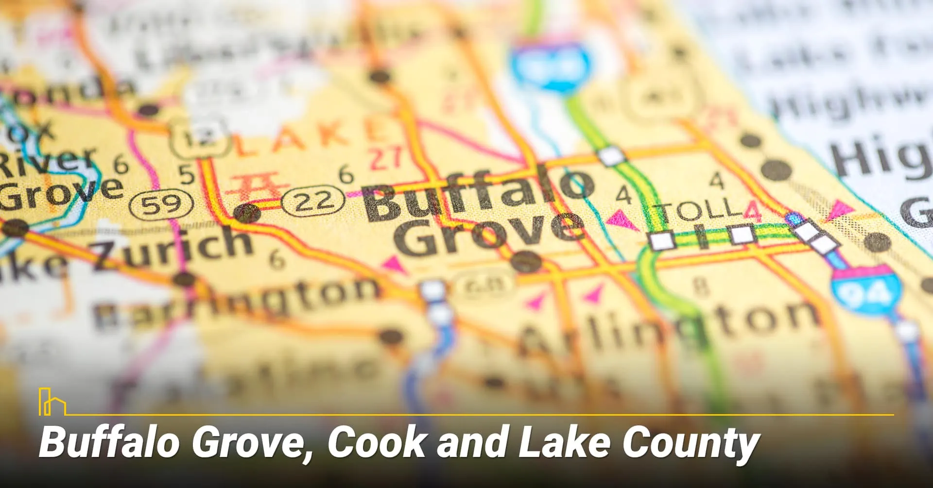 Buffalo Grove, Cook and Lake County