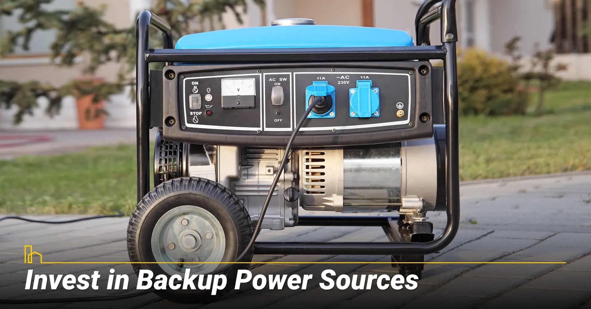Invest in Backup Power Sources