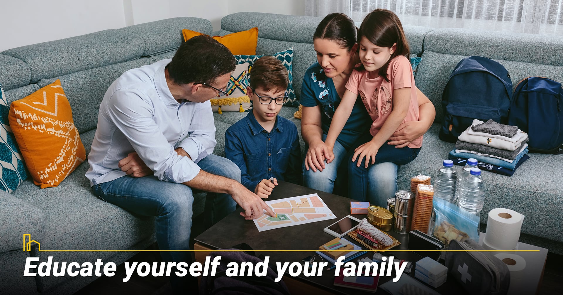 Educate yourself and your family. Educate yourself and your family.