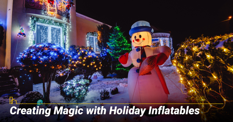 Creating Magic with Holiday Inflatables