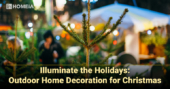 Illuminate the Holidays: Outdoor Home Decoration for Christmas