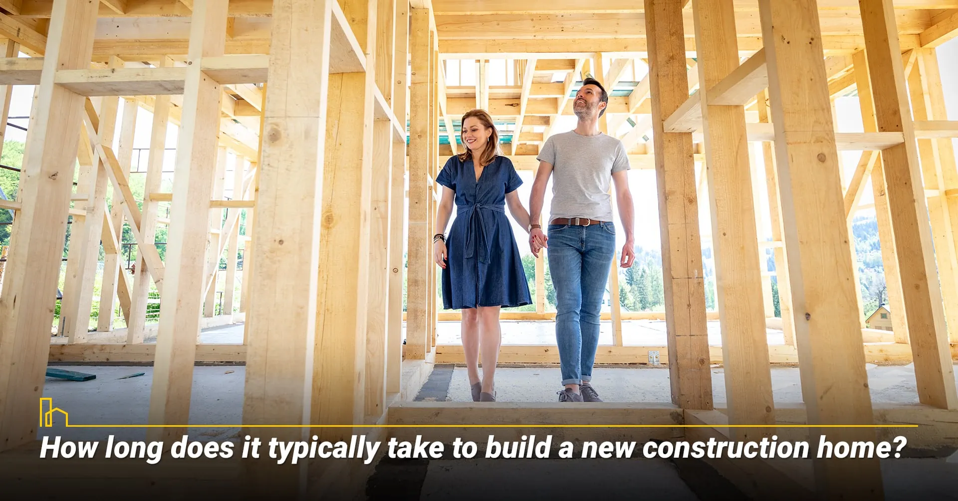 How long does it typically take to build a new construction home?