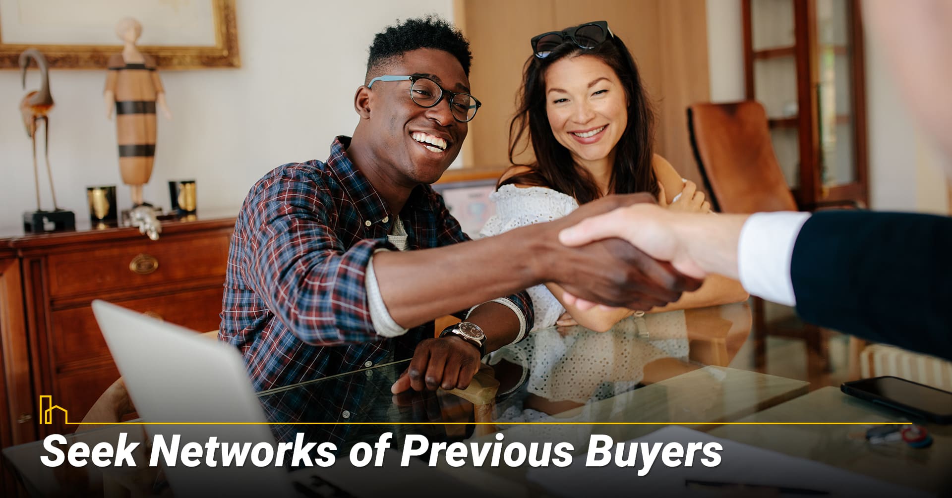 Seek Networks of Previous Buyers