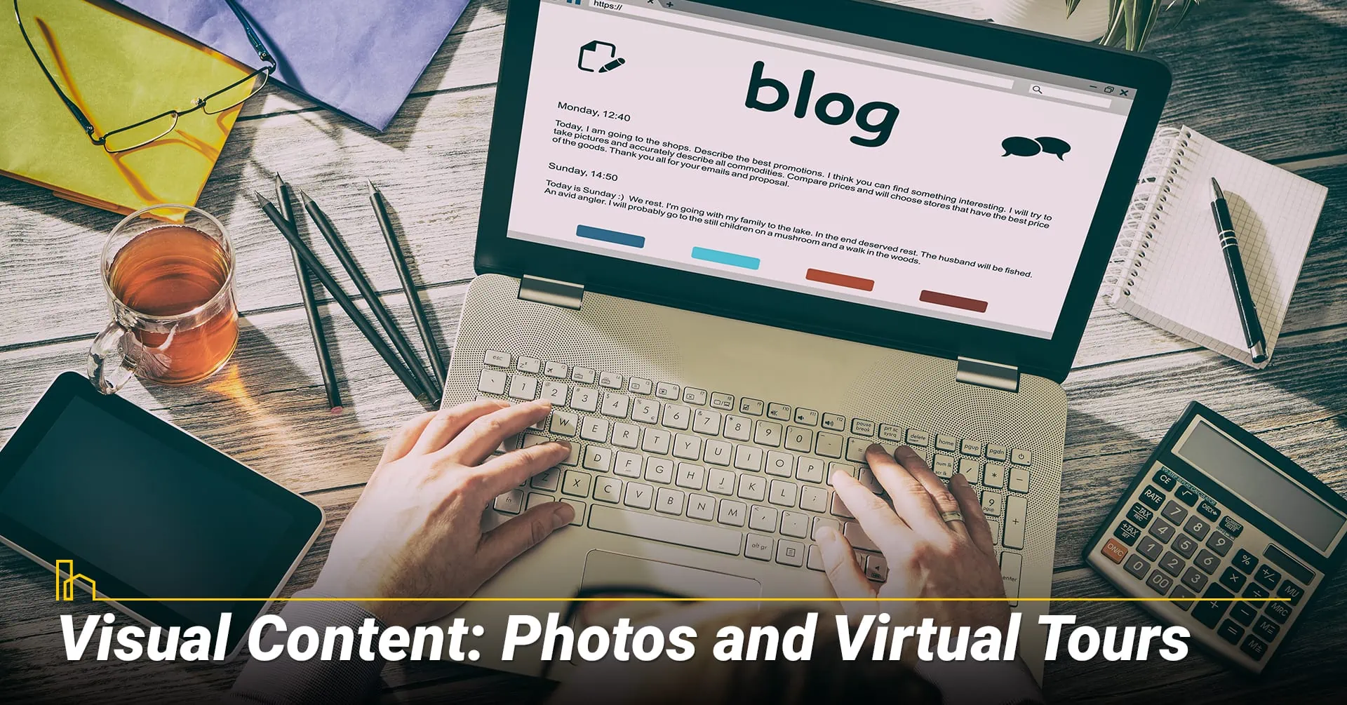 Visual Content: Photos and Virtual Tours