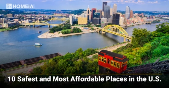 10 Safest and Most Affordable Places to Live in the U.S.