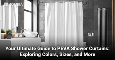 Your Ultimate Guide to PEVA Shower Curtains: Exploring Colors, Sizes, and More