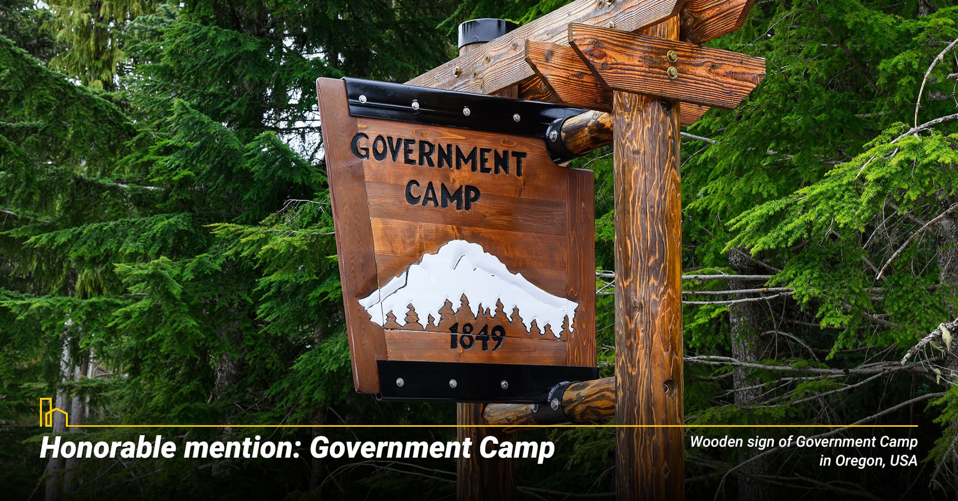Honorable mention Government Camp