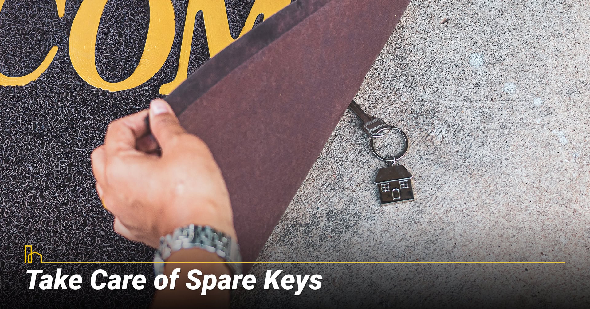Take Care of Spare Keys