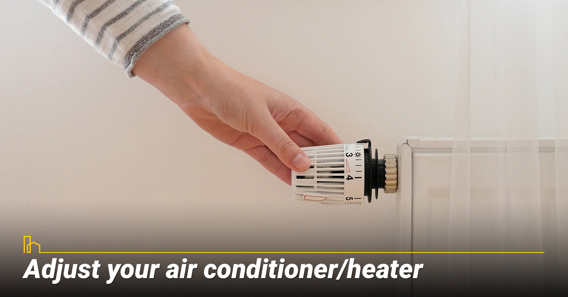 Adjust your air conditioner heater