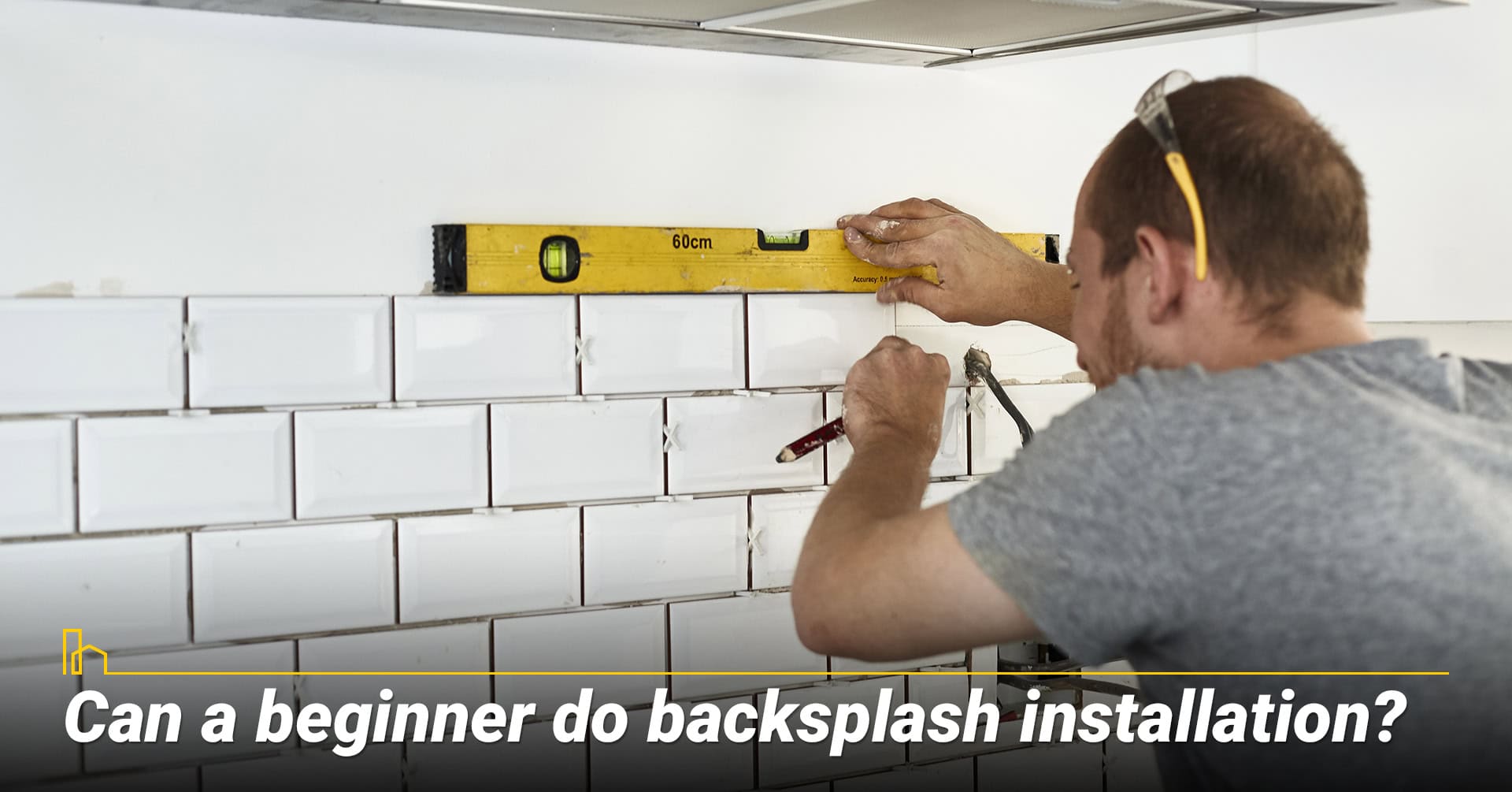 Can a beginner do backsplash installation