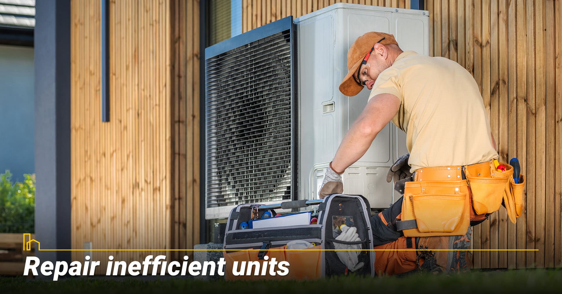 Repair inefficient units