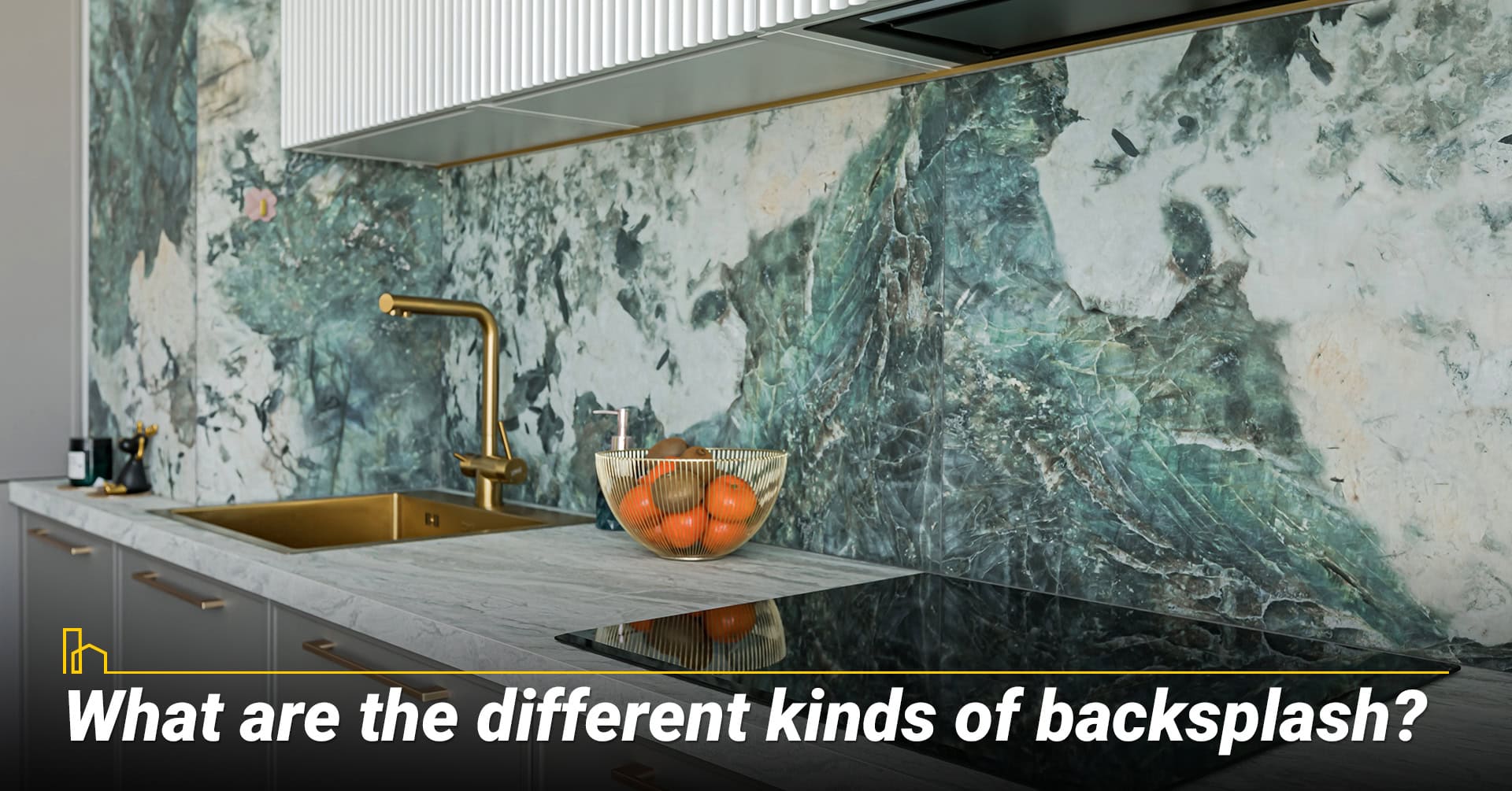 What are the different kinds of backsplash