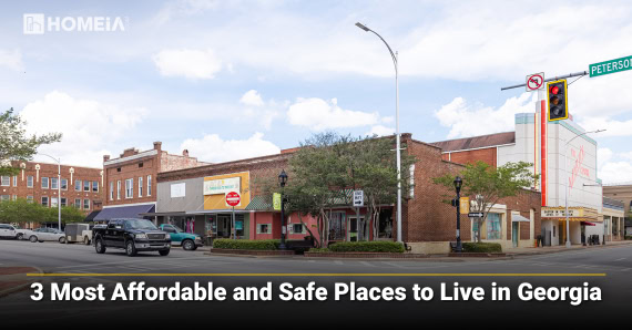 3 Most Affordable and Safe Places to Live in Georgia